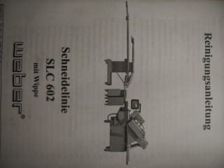 ЛИНИЯ РЕЗКИ WEBER SLC 602